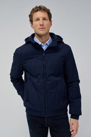 Veste regular - Bleu marine