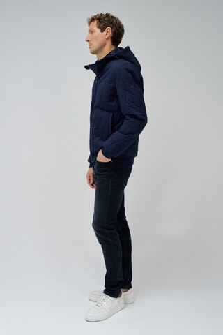 Veste regular - Bleu marine