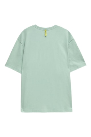 T-shirt oversize - Vert menthe