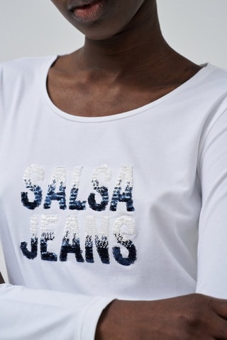 T-shirt slim - Blanc