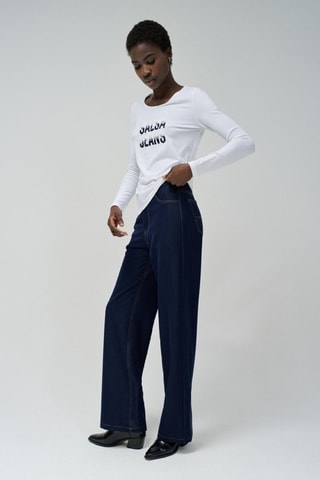 T-shirt slim - Blanc