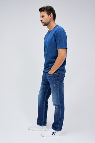 T-shirt regular - Bleu