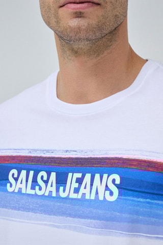 T-shirt slim - Blanc