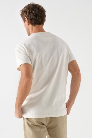 T-shirt slim - Blanc