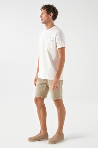 T-shirt slim - Blanc