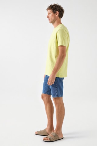 T-shirt slim - Vert pâle