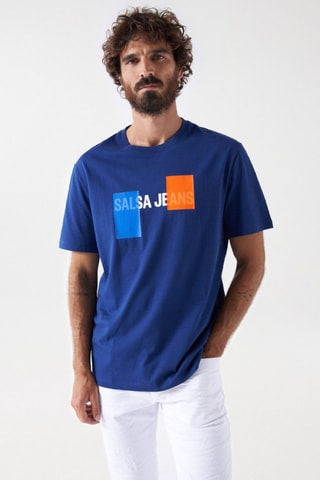 T-shirt - Bleu marine