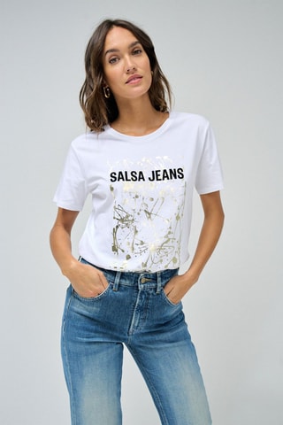 T-shirt regular - Blanc