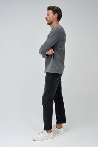 T-shirt slim - Gris