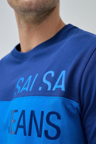 T-shirt regular - Bleu