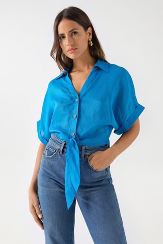Blouse - Bleu