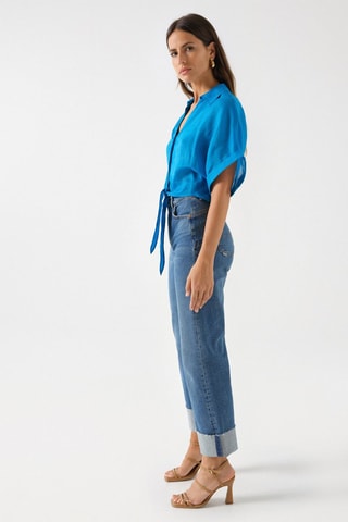 Blouse - Bleu