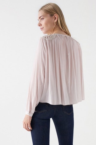 Blouse regular - Rose clair
