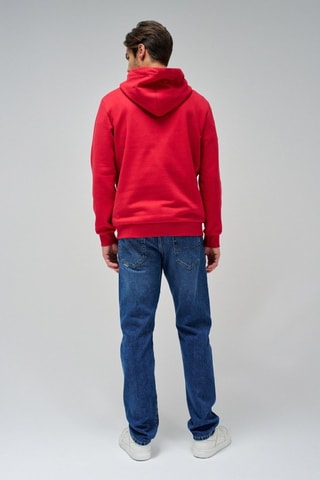 Sweat à capuche - Rouge