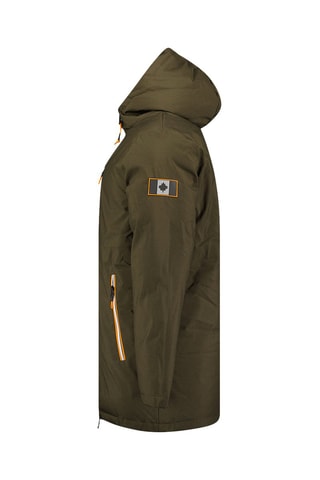 Parka con capucha Cassimineak - Caqui