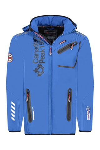 Chaqueta con capucha Royauteak - Azul rey
