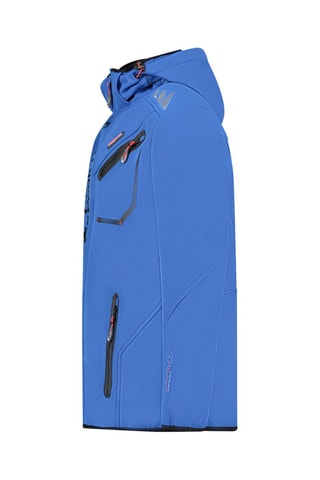 Chaqueta con capucha Royauteak - Azul rey