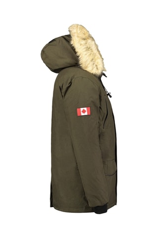Parka con capucha Claudeak - Caqui