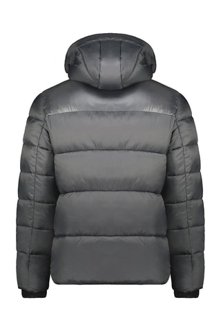 Gewatteerde Jas met Capuchon Batileak - Donkergrijs