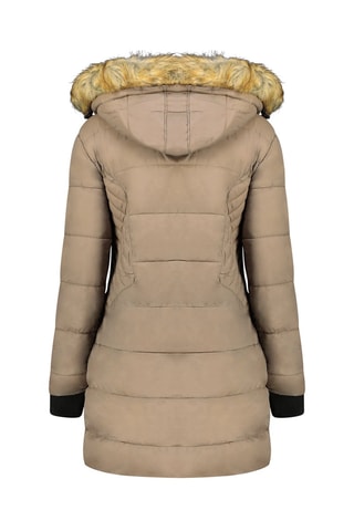 Gewatteerde Jas - Taupe