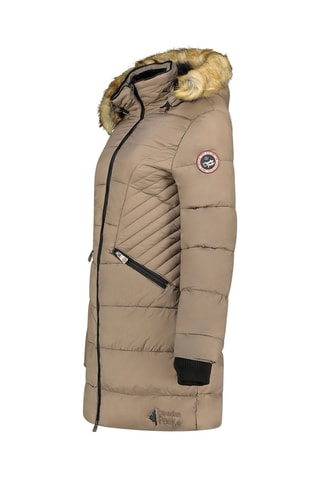 Gewatteerde Jas - Taupe