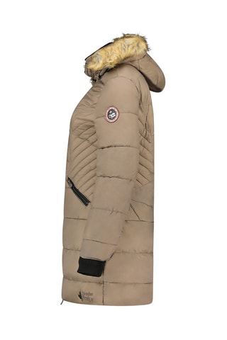 Gewatteerde Jas - Taupe