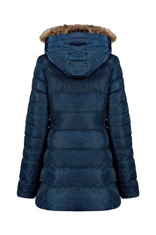 Gewatteerde Jas - Marineblauw