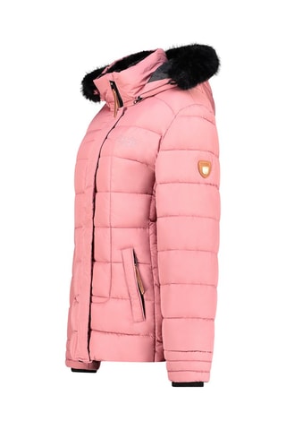 Doudoune à capuche - Rose poudré