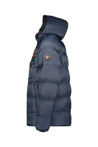 Gewatteerde Jas met Capuchon Counteak - Marineblauw