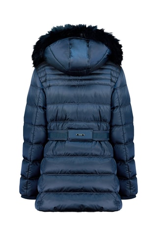 Gewatteerde Jas met Capuchon Aimeraudeak Marineblauw