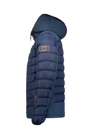 Lichte Gewatteerde Jas met Capuchon Aurelieneak - Marineblauw