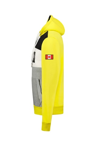 Sweater met Capuchon Golemeak Geel en Gemêleerd Grijs