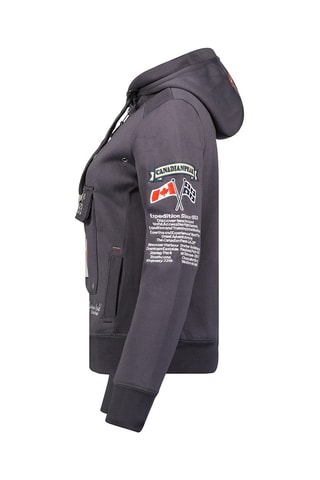 Sweater met Capuchon Gyrelle Donkergrijs