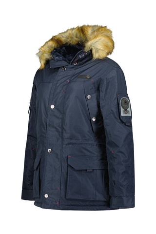 Parka met Capuchon Airstop - Marineblauw