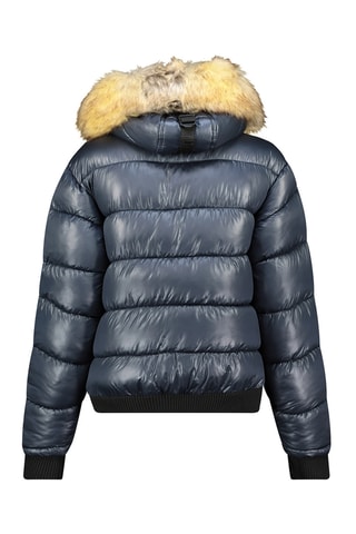 Doudoune à capuche Bugseak - Bleu marine