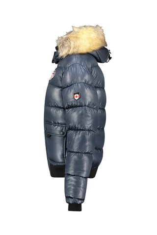 Doudoune à capuche Bugseak - Bleu marine