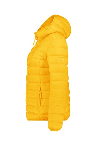 Gewatteerde Jas met Capuchon Akitaleak - Mosterdgeel