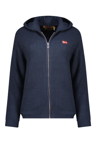 Vest met Capuchon Flexibuseak - Marineblauw