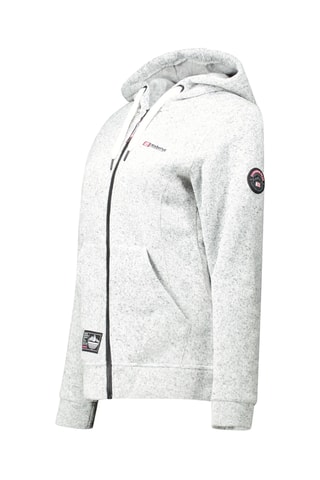 Fleece Sweater Talerteak - Gemêleerd Wit