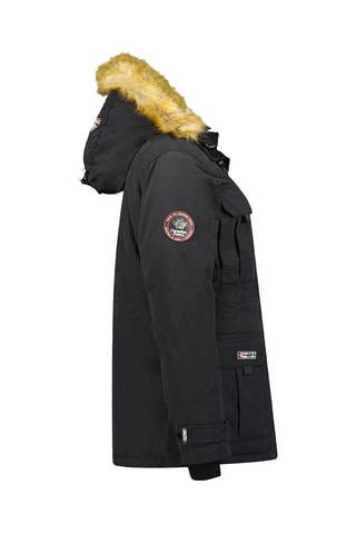 Parka met Capuchon Babiloneak - Zwart