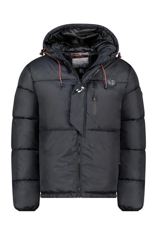 Gewatteerde Jas met Capuchon Betincelleak - Zwart