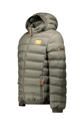 Gewatteerde Jas met Capuchon Boomboomeak - Kaki