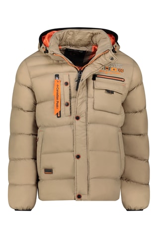 Anorak con capucha Counteak - Beige