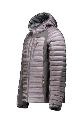 Gewatteerde Jas met Capuchon Diaboleak - Donkergrijs