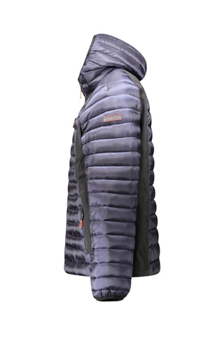 Gewatteerde Jas met Capuchon Diaboleak - Marineblauw