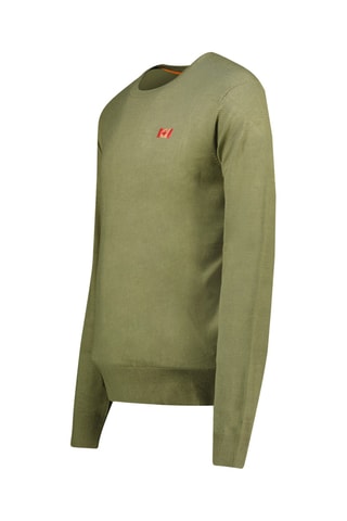 Trui Ferasmeak - Olijfgroen