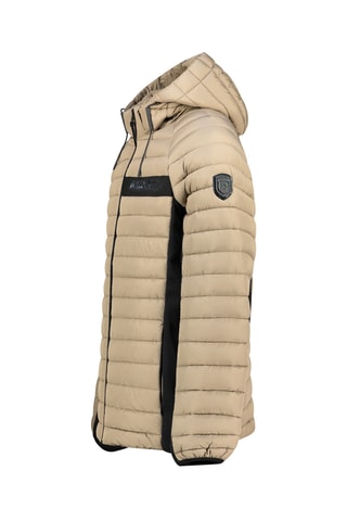 Gewatteerde Jas met Capuchon Arethaneak - Beige