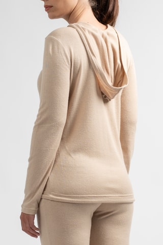 Sweater met Capuchon Dicedo - Beige