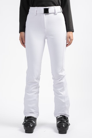 Skibroek Slim Fit Softshell Izalys - Wit