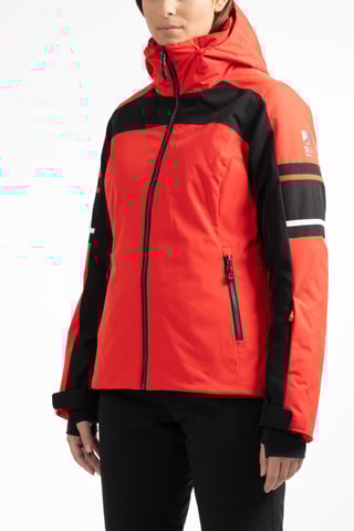 Ski-jasje met Capuchon Kairen - Rood